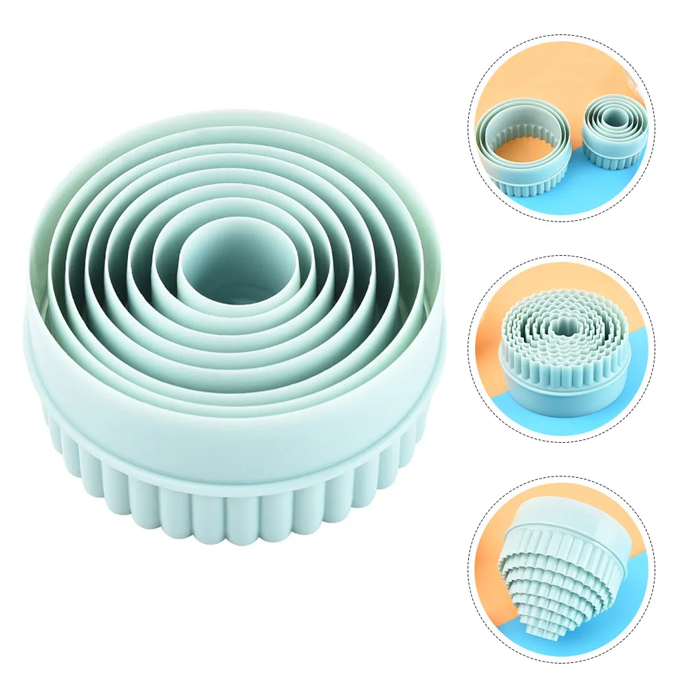 8Pcs Cookie Molds Biscuit Cutters Circular Plastic Dumpling Skin Maker Baking Tools DIY Cookie Molds Household Use
8Pcs Cookie Molds Biscuit Cutters Circular Plastic Dumpling Skin Maker Baking Tools DIY Cookie Molds Household Use