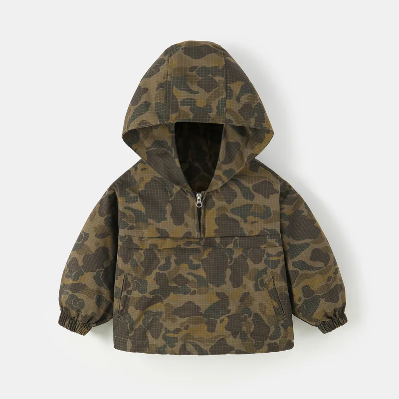 2026 Autumn Hooded Children's Stylish New Camouflage Thin Half Zipper Street Style Hoodie Jacket
2026 Autumn Hooded Children's Stylish New Camouflage Thin Half Zipper Street Style Hoodie Jacket