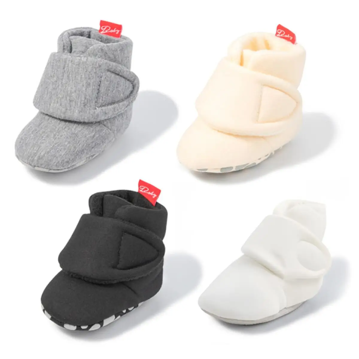 Winter Solid Color Baby Boys Girls Floor Sock Shoes Toddler Warm Cotton Anti-slip Sole Comfortable First Walkers 0-18 Months
Winter Solid Color Baby Boys Girls Floor Sock Shoes Toddler Warm Cotton Anti-slip Sole Comfortable First Walkers 0-18 Months