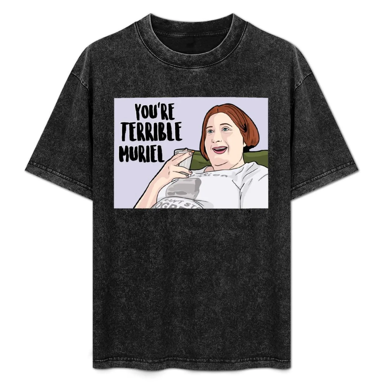 You're Terrible Muriel - Muriel's Wedding (1994 Film) T-Shirt Basic Simple Design Short Sleeve Shirt
You're Terrible Muriel - Muriel's Wedding (1994 Film) T-Shirt Basic Simple Design Short Sleeve Shirt