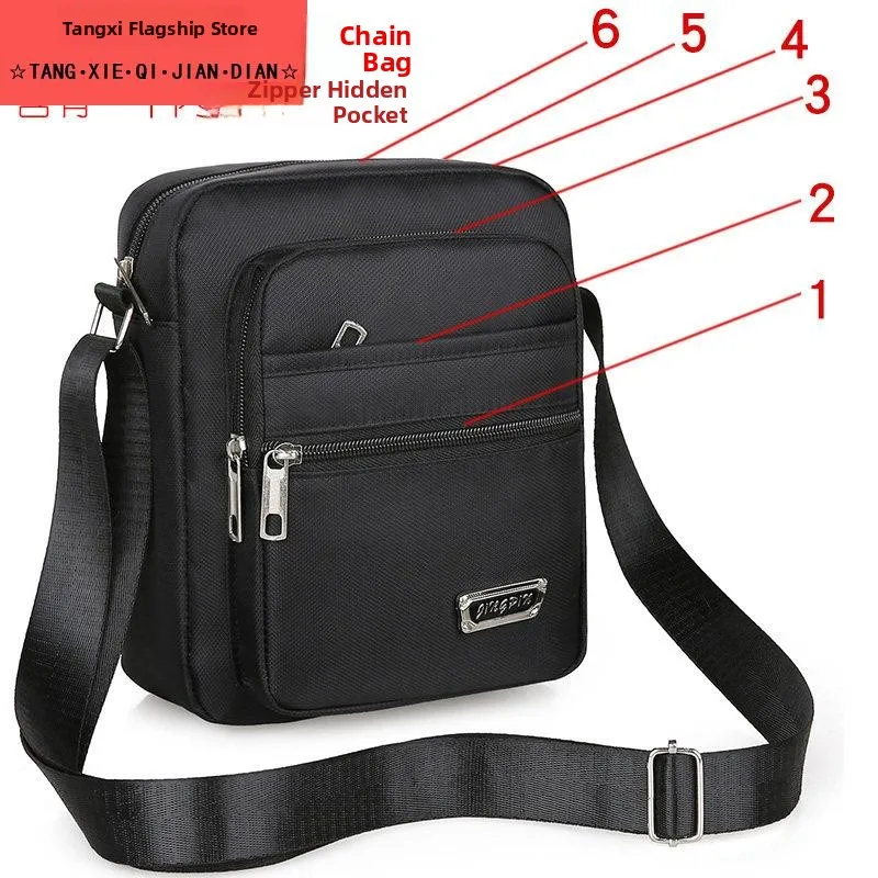 Casual Oxford Cloth Men's Shoulder Bag Crossbody Canvas Bag Handbag Business Trendy Medium Size Single Shoulder Backpack
Casual Oxford Cloth Men's Shoulder Bag Crossbody Canvas Bag Handbag Business Trendy Medium Size Single Shoulder Backpack