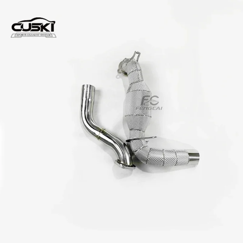 Suitable for high-performance exhaust components of Mercedes Benz A35 AMG 2.0T stainless steel with catalytic converter exhaust
Suitable for high-performance exhaust components of Mercedes Benz A35 AMG 2.0T stainless steel with catalytic converter exhaust