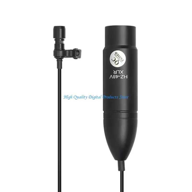 U2JE 3Pin Lapel Microphone Connection Omnidirectional Condense For Cameras
U2JE 3Pin Lapel Microphone Connection Omnidirectional Condense For Cameras