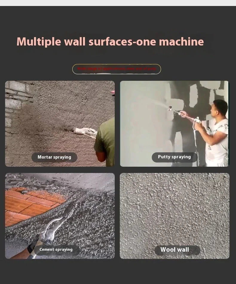 Export Wholesale 311 Mortar Spraying Electric Power Cement Mortar Sprayer Paint Plastering Machine
Export Wholesale 311 Mortar Spraying Electric Power Cement Mortar Sprayer Paint Plastering Machine