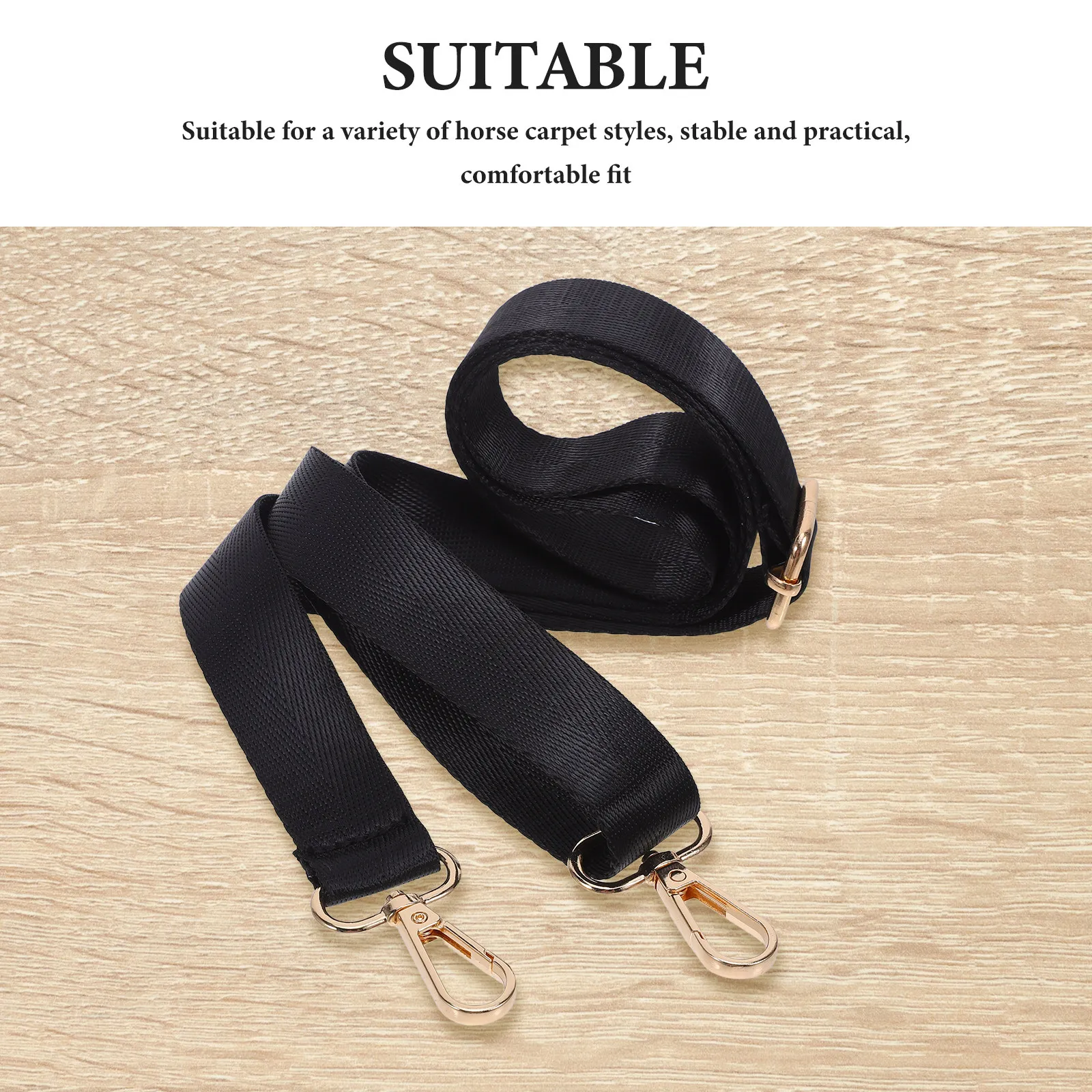 4Pcs Adjustable Nylon Horse Blanket Leg Straps High Elastic Replacement Bands Double Swivel Buckle Stable Rug Fixing Accessories
4Pcs Adjustable Nylon Horse Blanket Leg Straps High Elastic Replacement Bands Double Swivel Buckle Stable Rug Fixing Accessories
