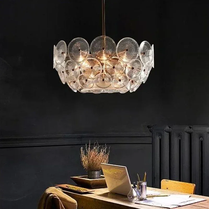 Светодиодная Современная Художественная стеклянная Потолочная люстра, круглые модели, подвесной светильник для лофта, гостиной, столовой, спальни
Светодиодная Современная Художественная стеклянная Потолочная люстра, круглые модели, подвесной светильник для лофта, гостиной, столовой, спальни