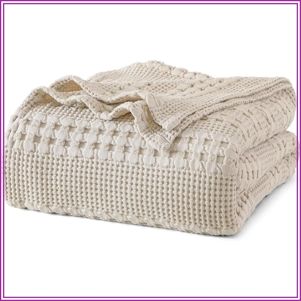 Lightweight Cotton Waffle Blanket King Size 108x90, Soft & Breathable Summer Bedding, Aesthetic Home Decor
Lightweight Cotton Waffle Blanket King Size 108x90, Soft & Breathable Summer Bedding, Aesthetic Home Decor