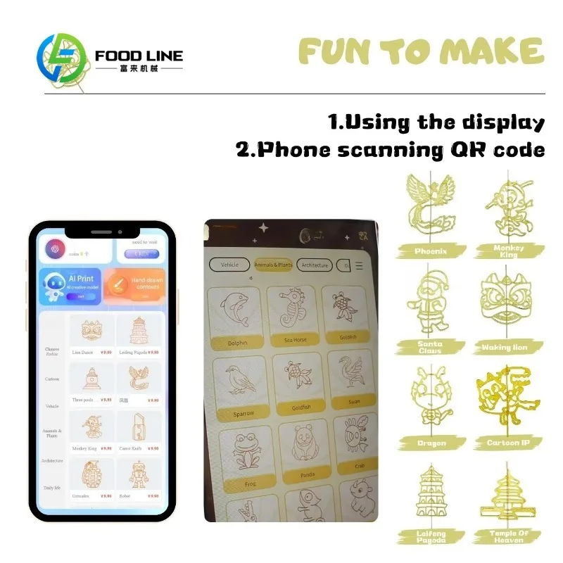 Customized Sugar Art Vending Machine APP Remote Control Real Time Monitoring Automatic Production For Commercial Business
Customized Sugar Art Vending Machine APP Remote Control Real Time Monitoring Automatic Production For Commercial Business