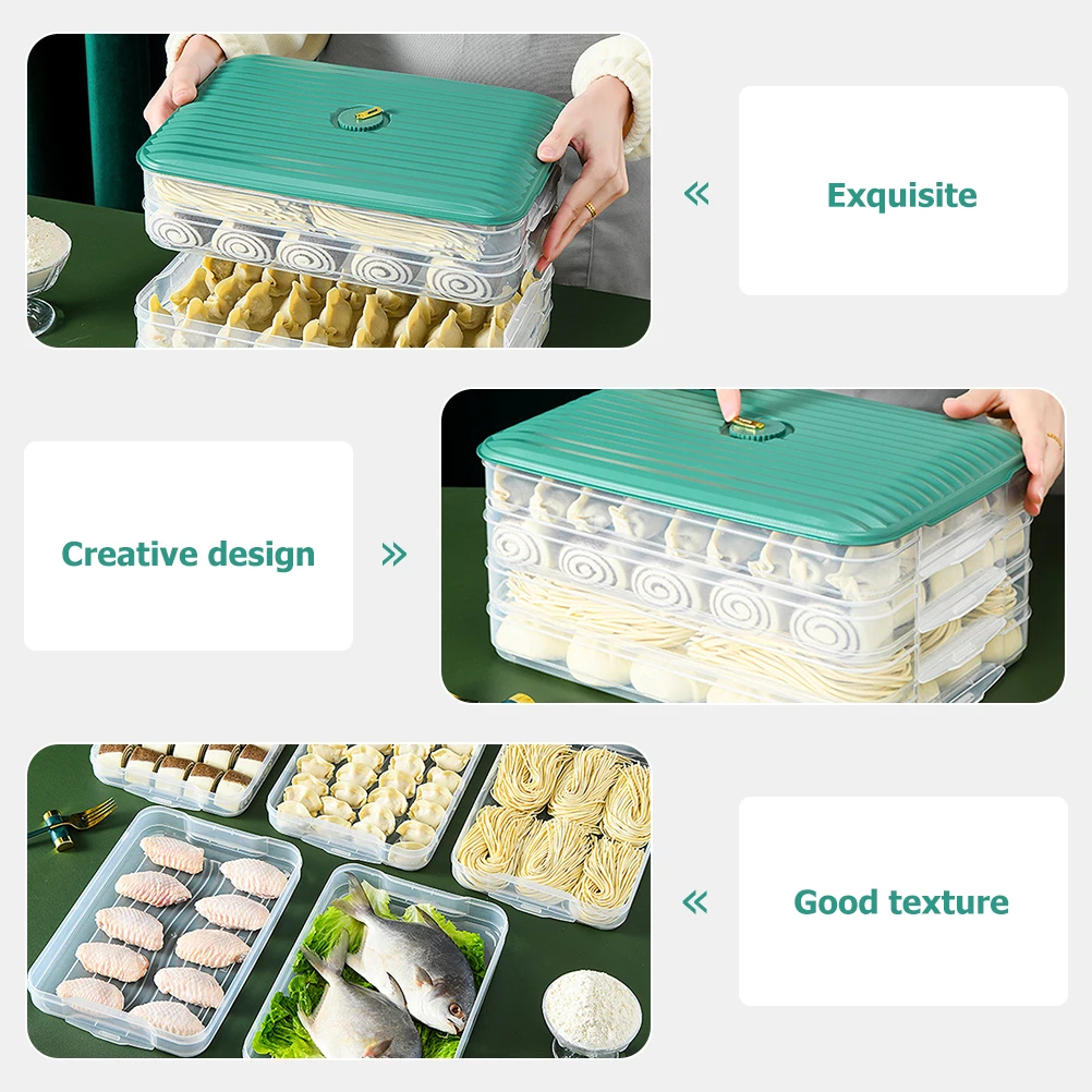 Plastic Food Preservation Box Storage Container for Fridge Freezer Containers Refrigerator ganizer Practical Compact Design Easy
Plastic Food Preservation Box Storage Container for Fridge Freezer Containers Refrigerator ganizer Practical Compact Design Easy