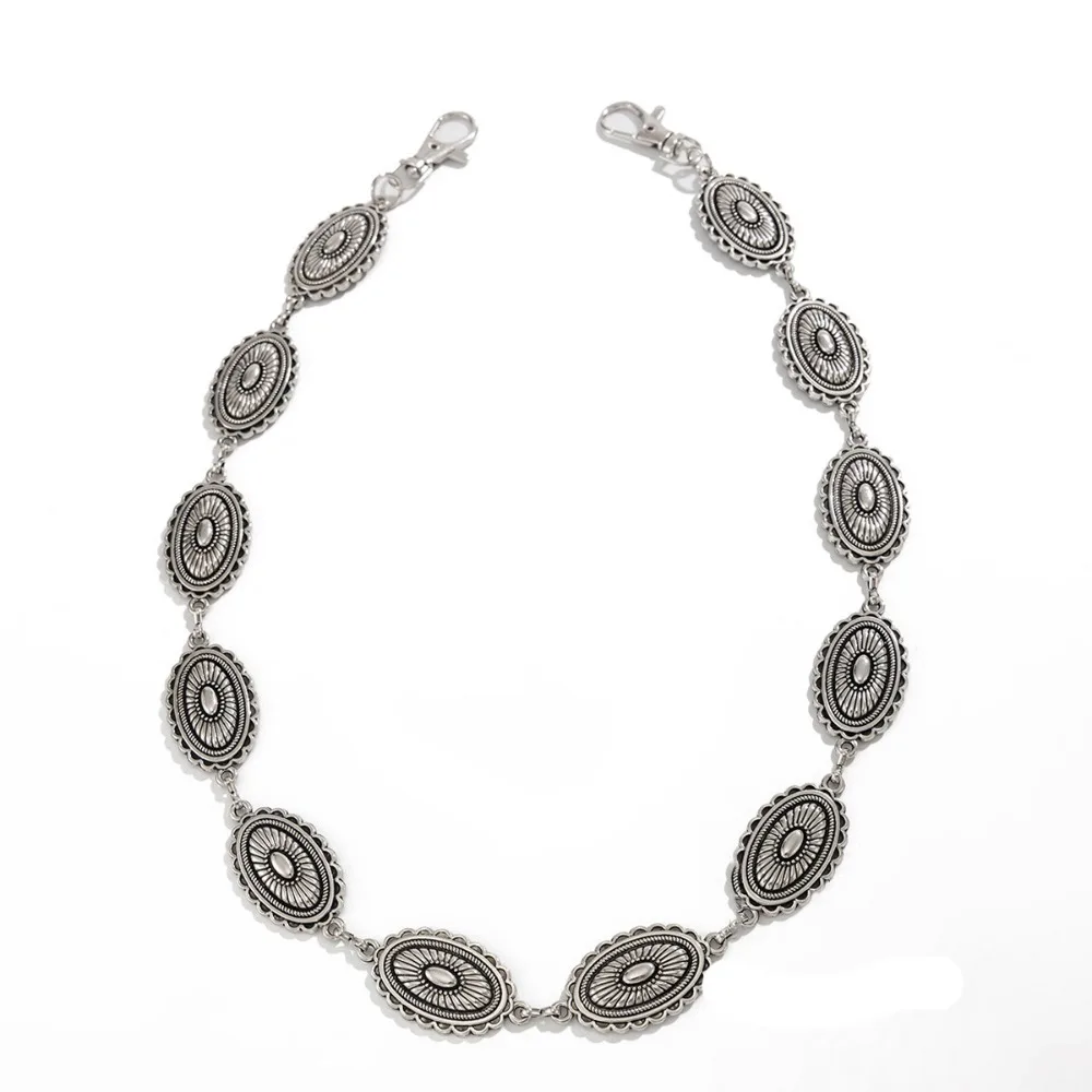 Cool Jeans Chain Round Disk Waist Chain Gothic Zinc Alloy Punk Belt Chain Harajuku Bag Chain Pants Chain Steet
Cool Jeans Chain Round Disk Waist Chain Gothic Zinc Alloy Punk Belt Chain Harajuku Bag Chain Pants Chain Steet