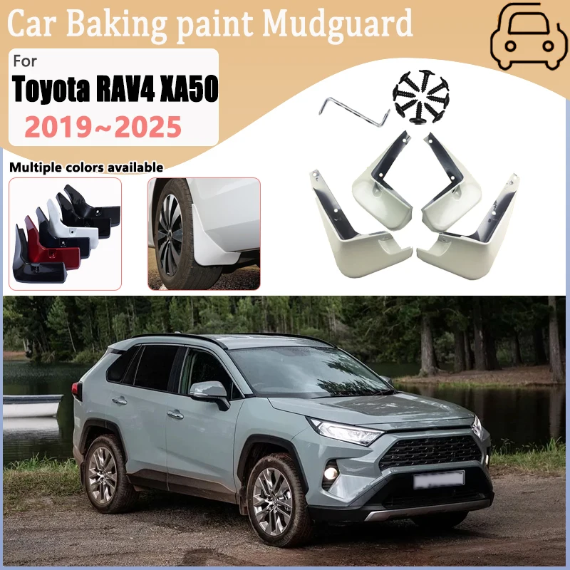 For Toyota RAV4 XA50 2019~2023 2024 2025 Car Fender Baking Paint Mud Flaps Guards Splash Protect Mudflaps Mudguards Accessories
For Toyota RAV4 XA50 2019~2023 2024 2025 Car Fender Baking Paint Mud Flaps Guards Splash Protect Mudflaps Mudguards Accessories