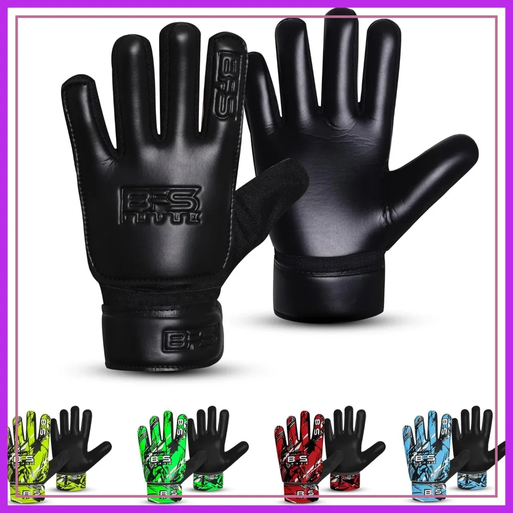 Youth Soccer Goalie Gloves for Kids with Anti-Slip Latex Palm, Double Wrist Support, Durable Football Gloves
Youth Soccer Goalie Gloves for Kids with Anti-Slip Latex Palm, Double Wrist Support, Durable Football Gloves