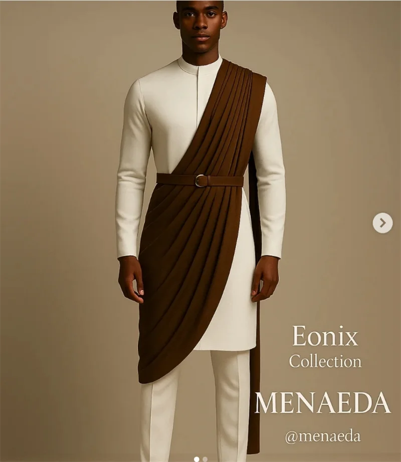 Arab Ivory Men Suits Pants Set 2 Pcs Wrap Blazer+Trousers Belted Cotton Wedding Tuxedos Prom Jacket Formal Office Business Coat
Arab Ivory Men Suits Pants Set 2 Pcs Wrap Blazer+Trousers Belted Cotton Wedding Tuxedos Prom Jacket Formal Office Business Coat