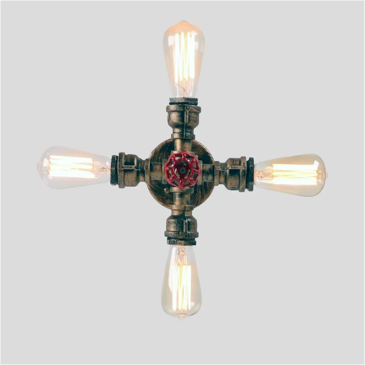 Plumbing Retro ceiling lamp 4 living room dining room aisle cafe bar industrial light
Plumbing Retro ceiling lamp 4 living room dining room aisle cafe bar industrial light