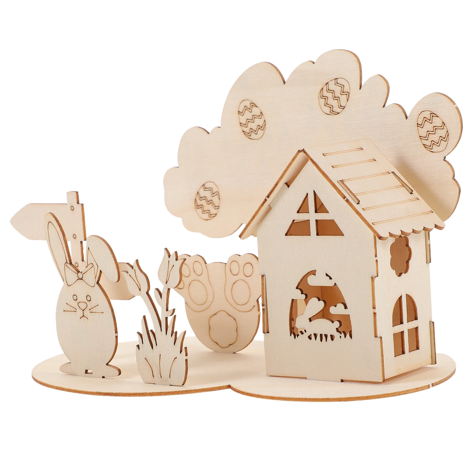1 set 1 Set 3D Wooden Easter Puzzle Bunny Egg Tree Flower House Design Educational Learning For Kids Skill Development Puzzles
1 set 1 Set 3D Wooden Easter Puzzle Bunny Egg Tree Flower House Design Educational Learning For Kids Skill Development Puzzles