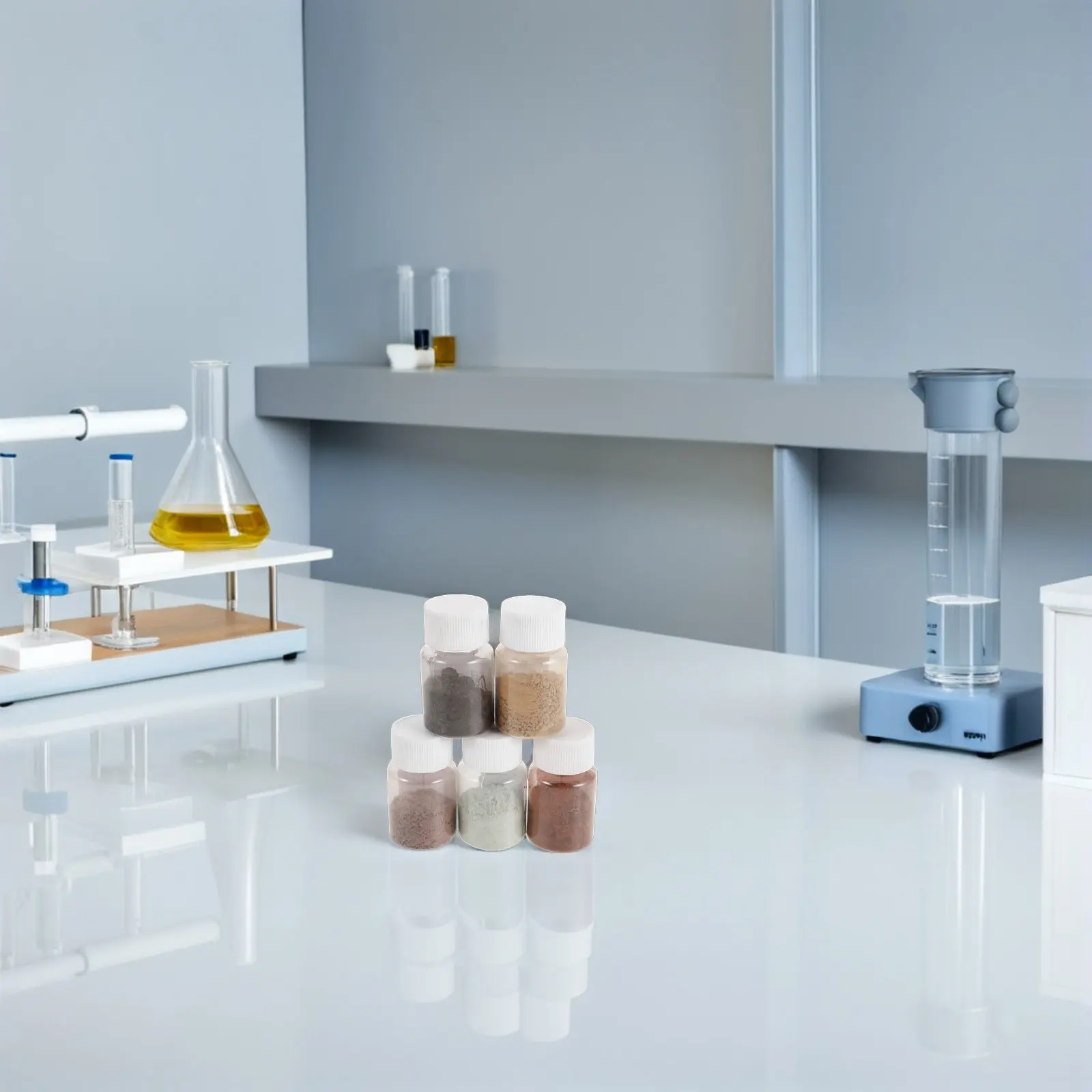 20 Bottles Scientific Experiment Soil Sample Five Color Laboratory Collection Sample Soil for Classroom Scientific Research
20 Bottles Scientific Experiment Soil Sample Five Color Laboratory Collection Sample Soil for Classroom Scientific Research