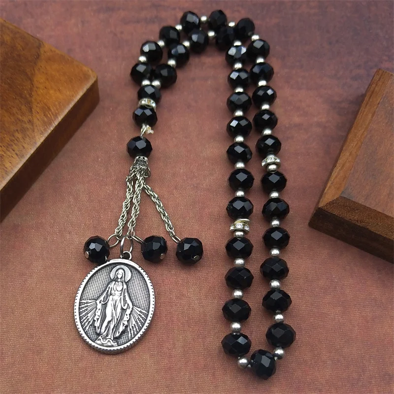 Stainless Steel Virgin Mary Medal Car Pendant Gold Silver Color Our Lady of Guadalupe Aumlet Jewelry Gift virgen de guadalupe
Stainless Steel Virgin Mary Medal Car Pendant Gold Silver Color Our Lady of Guadalupe Aumlet Jewelry Gift virgen de guadalupe