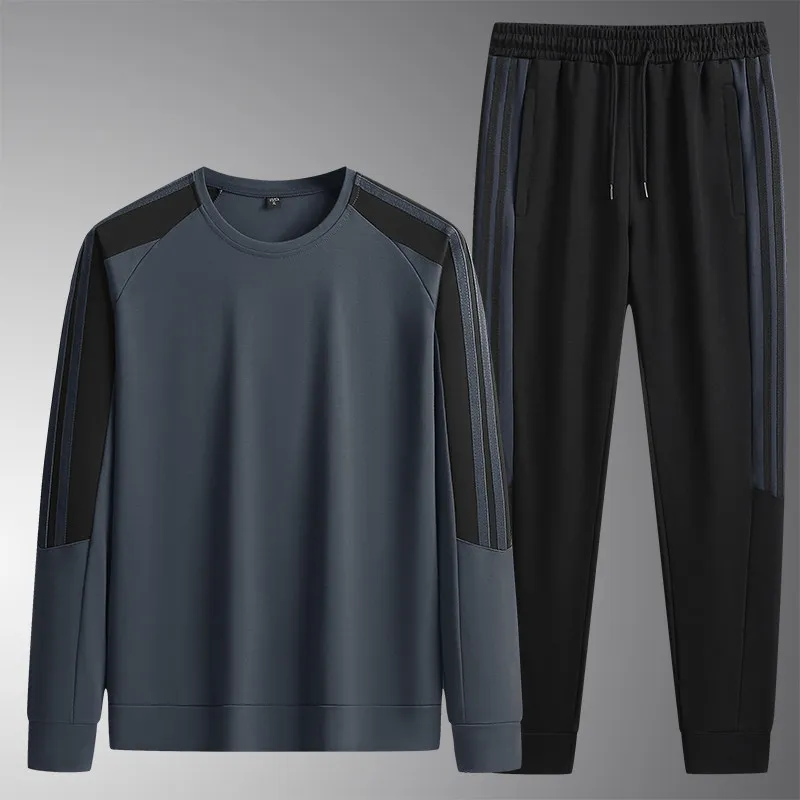 Loose Long Sleeve round Neck Sport Set for Middle-Aged Men Spring Autumn Style Cardigan Jacket Dad Clothes Two-Piece Set
Loose Long Sleeve round Neck Sport Set for Middle-Aged Men Spring Autumn Style Cardigan Jacket Dad Clothes Two-Piece Set