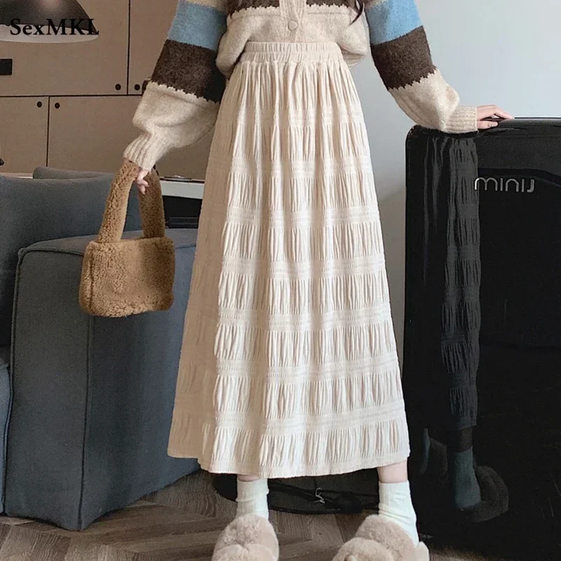 Causal A Line Skirts Autumn Winter 2025 Fashion High Waist Harajuku Faldas Ajustadas Korean Style Vintage Mid Length Skirt Women
Causal A Line Skirts Autumn Winter 2025 Fashion High Waist Harajuku Faldas Ajustadas Korean Style Vintage Mid Length Skirt Women