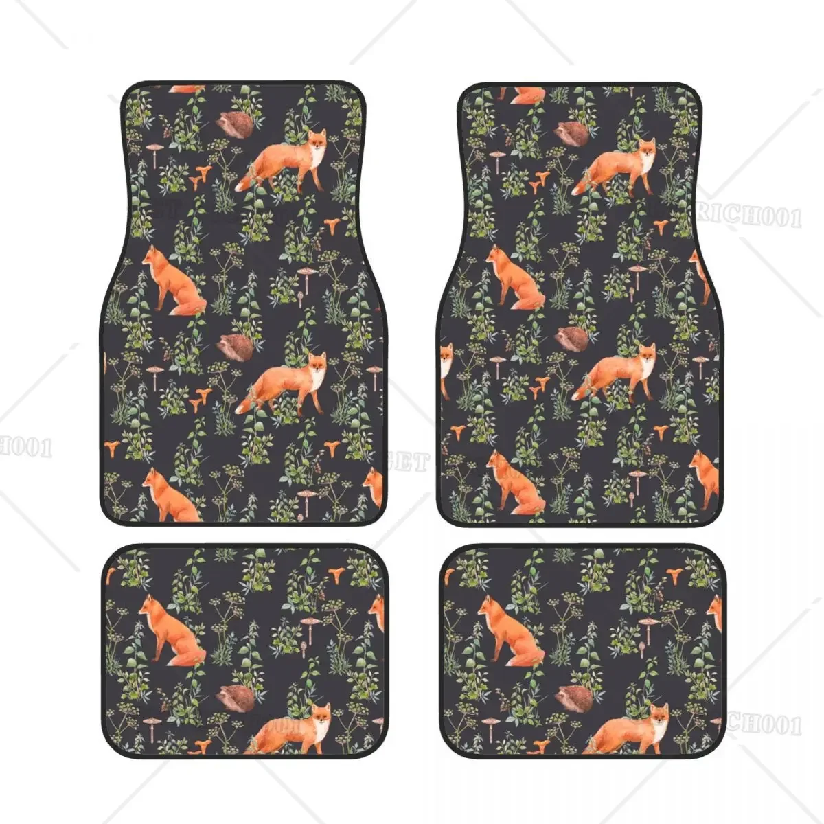 Fox Hedgehog Car Floor Mats Set of 4 for Men Women Car Accessories One Size Thick Floor Carpets Waterproof Automotive Floor Mats
Fox Hedgehog Car Floor Mats Set of 4 for Men Women Car Accessories One Size Thick Floor Carpets Waterproof Automotive Floor Mats