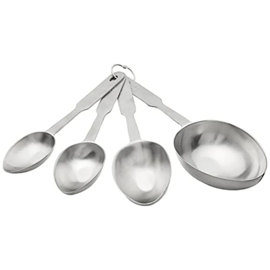Stainless Steel 4 Pc Measuring Cup Scoop Shaped Set Metric Equivalents Silver 10.5 x 3.5 x 2 inches
Stainless Steel 4 Pc Measuring Cup Scoop Shaped Set Metric Equivalents Silver 10.5 x 3.5 x 2 inches