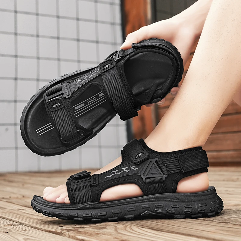 Men's Beach Hot Sandals Fashion Sandals2025Summer Breathable Season Comfortable Sneaker
Men's Beach Hot Sandals Fashion Sandals2025Summer Breathable Season Comfortable Sneaker