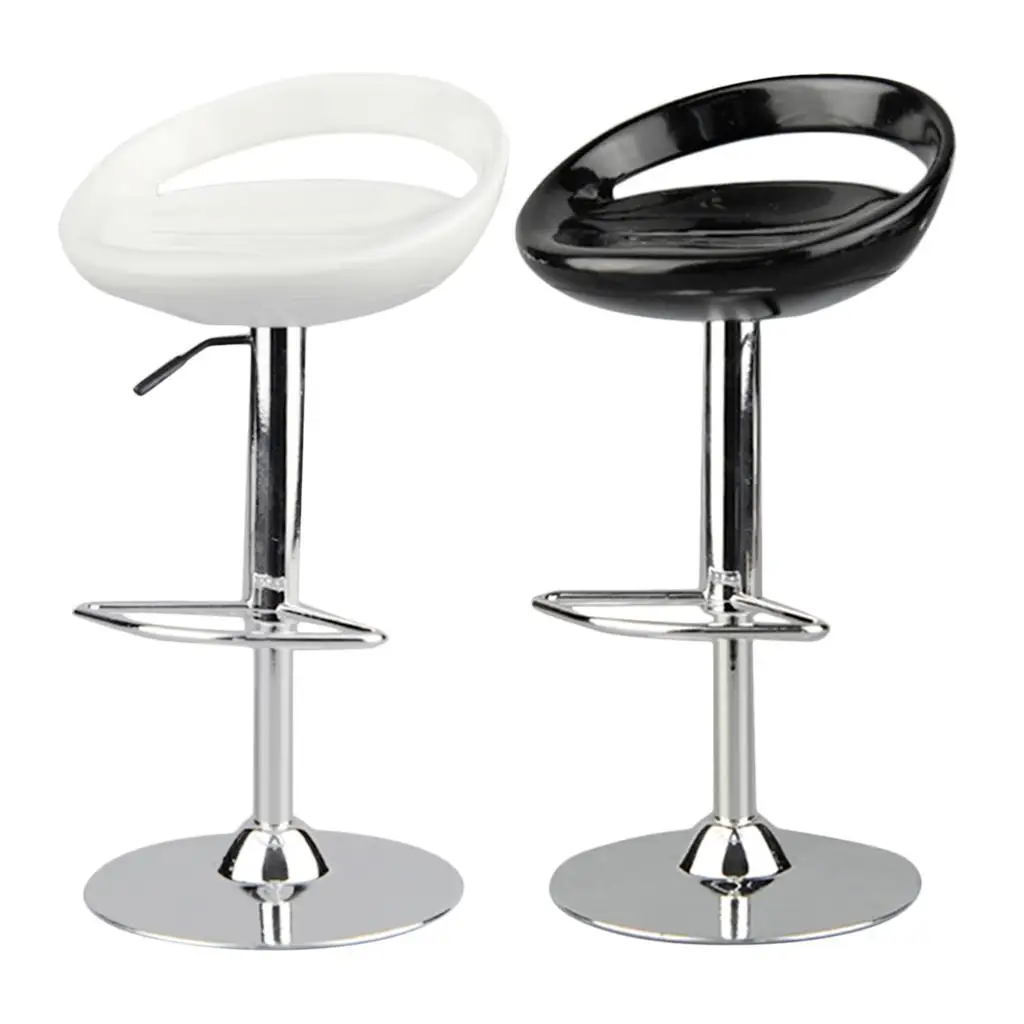 2pcs Dollhouse Furniture 1:6 Pub Bar Stool Swivel (Height Adjustable) - for Hot Toys Action Figures, /6 BJD Ball Jointed Doll
2pcs Dollhouse Furniture 1:6 Pub Bar Stool Swivel (Height Adjustable) - for Hot Toys Action Figures, /6 BJD Ball Jointed Doll