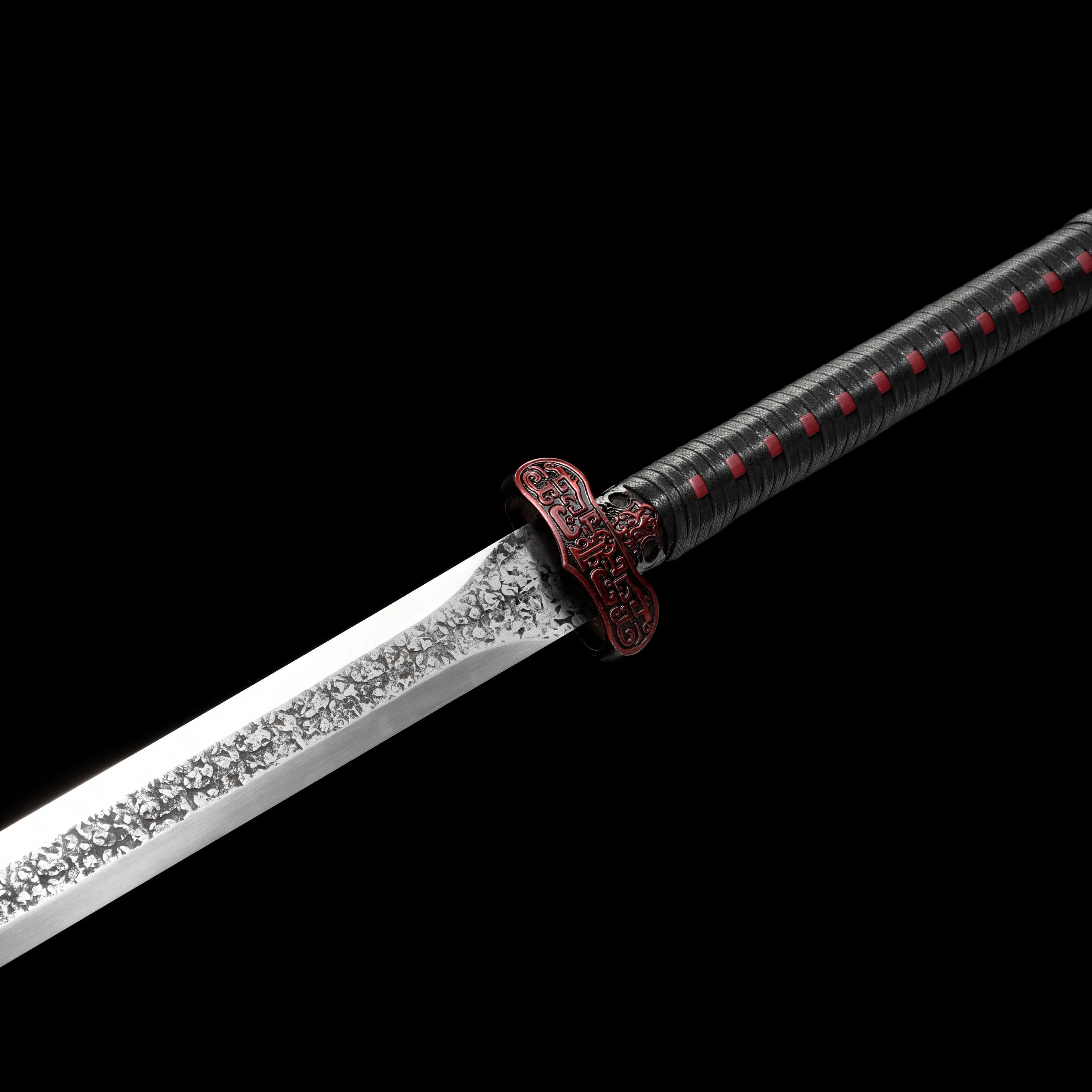 110 cm Medieval full tang Blazing Red Dragon Sword High Manganese Steel Viking King Samurai Sword Battle Preparation katana Ninj 
110 cm Medieval full tang Blazing Red Dragon Sword High Manganese Steel Viking King Samurai Sword Battle Preparation katana Ninj