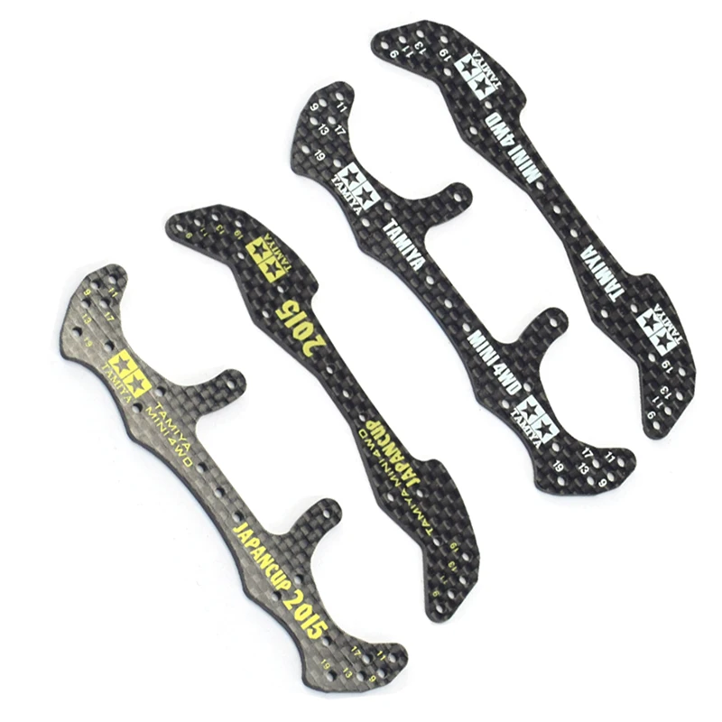 Tamiya Mini 4WD J-CUP 2015 Carbon Fiber Front And Rear Multi-Roller Setting Bracket 95088 95089 Self-Made Parts 1.5MM/2.0MM
Tamiya Mini 4WD J-CUP 2015 Carbon Fiber Front And Rear Multi-Roller Setting Bracket 95088 95089 Self-Made Parts 1.5MM/2.0MM