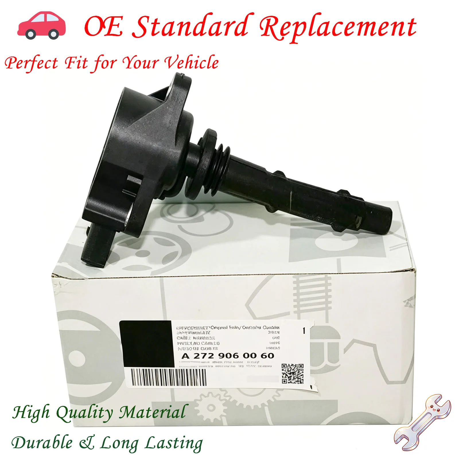 A2729060060 GENUINE Ignition Coil for Mercedes-Benz E280 GLK300 ML350 S300 R350 M272 E300 VIANO VITO 2729060060
A2729060060 GENUINE Ignition Coil for Mercedes-Benz E280 GLK300 ML350 S300 R350 M272 E300 VIANO VITO 2729060060