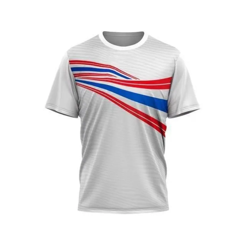 Men Sports T Shirt Badminton Table Tennis for Outdoor Run Fitness Short Sleeve Oversized Tops Summer Casual O-neck Quick Dry Tee
Men Sports T Shirt Badminton Table Tennis for Outdoor Run Fitness Short Sleeve Oversized Tops Summer Casual O-neck Quick Dry Tee