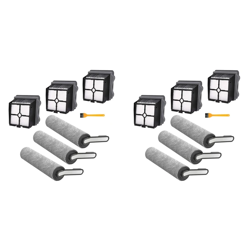 2X Replacement Vacuum HEPA Filter and Brush Roller for Tineco Floor ONE S5 Cordless Wet Dry Vacuum Cleaner Filter
2X Replacement Vacuum HEPA Filter and Brush Roller for Tineco Floor ONE S5 Cordless Wet Dry Vacuum Cleaner Filter
