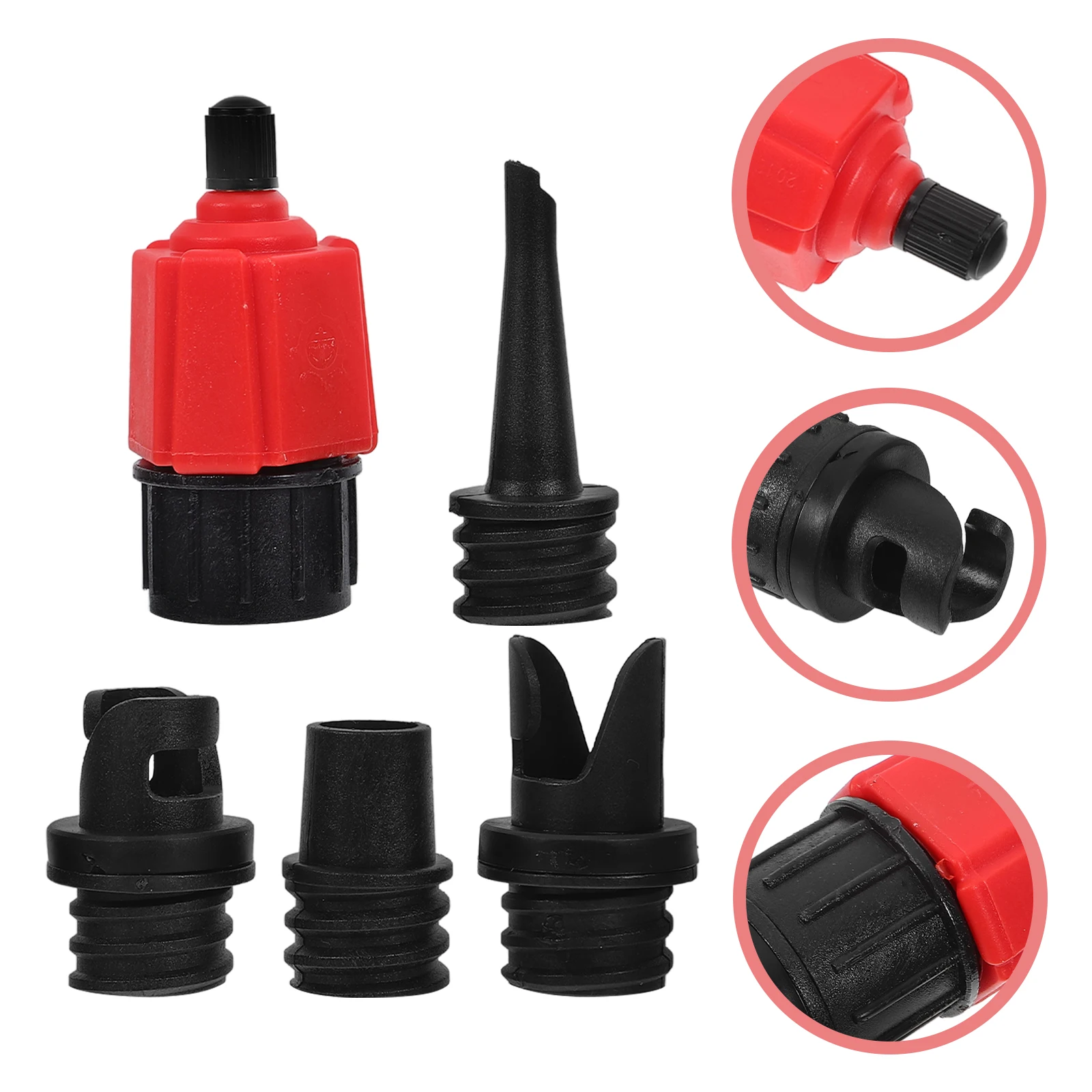 1Pc Vehicle-Mounted Electric Pump Splice Head Practical Simple Metal Pump Inflator Conversional Head for Kayak Car (Red)
1Pc Vehicle-Mounted Electric Pump Splice Head Practical Simple Metal Pump Inflator Conversional Head for Kayak Car (Red)