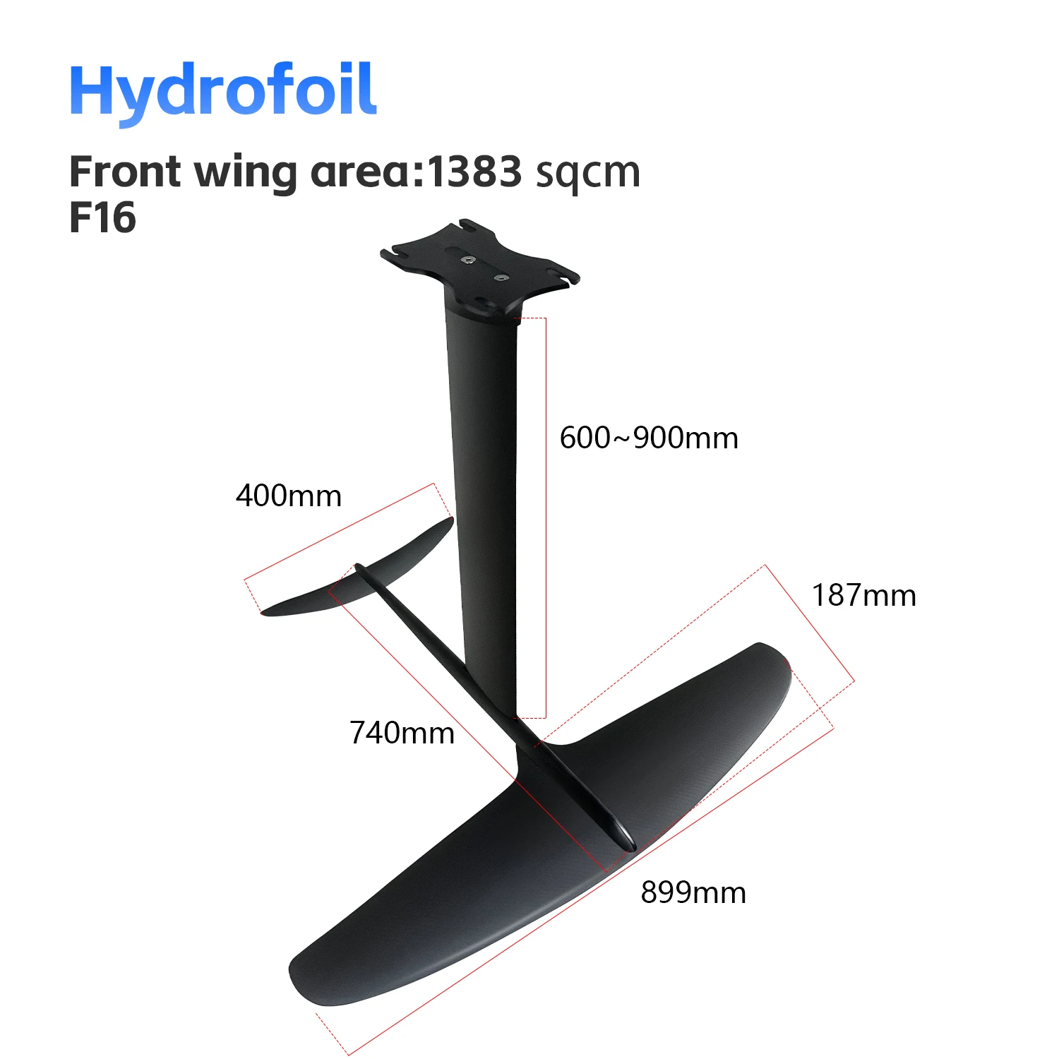 On Sale F16 Aluminum Carbon Waterplay Surfing Hydrofoil Plate Adults' Hydrofoil For Water Sports & Surfing Accessory
On Sale F16 Aluminum Carbon Waterplay Surfing Hydrofoil Plate Adults' Hydrofoil For Water Sports & Surfing Accessory