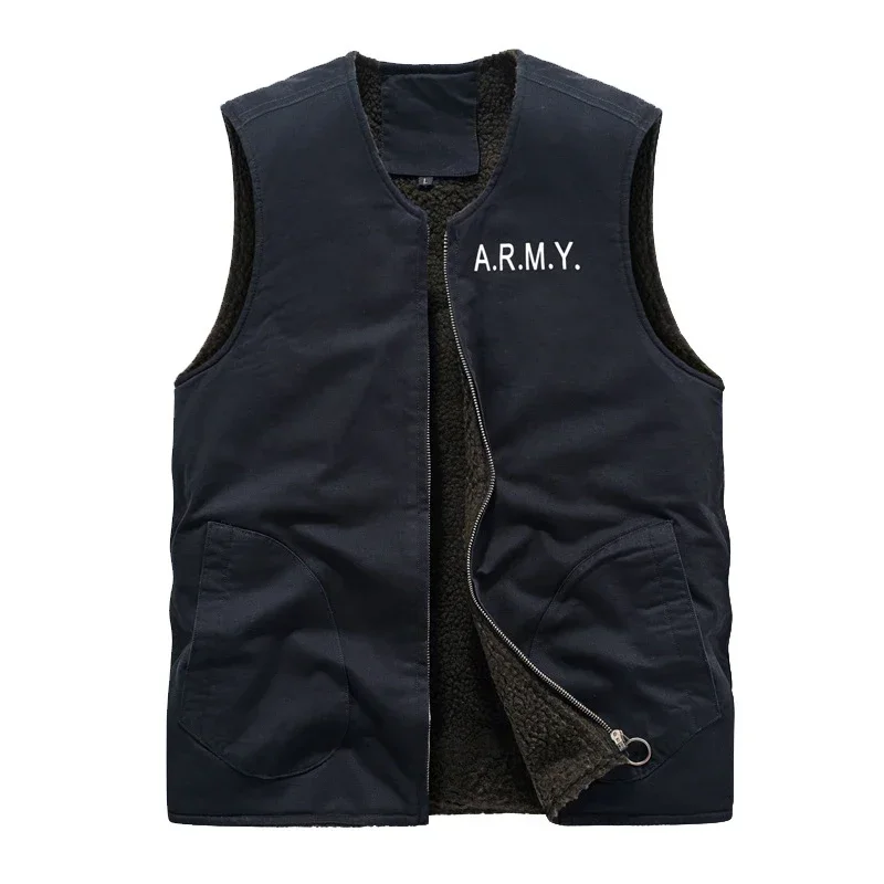 Men Climbing Windbreaker Sleeveless Jackets Men's Winter Fleece Warm Padded Vests Men Cotton Thermal Army Tactical Waistcoats
Men Climbing Windbreaker Sleeveless Jackets Men's Winter Fleece Warm Padded Vests Men Cotton Thermal Army Tactical Waistcoats
