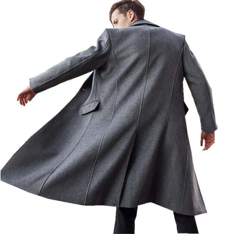 Men's Trench Coat Stylish Lapel Modern Single Breasted Banquet Business Prom Evening Party Casual Men's Coats
Men's Trench Coat Stylish Lapel Modern Single Breasted Banquet Business Prom Evening Party Casual Men's Coats