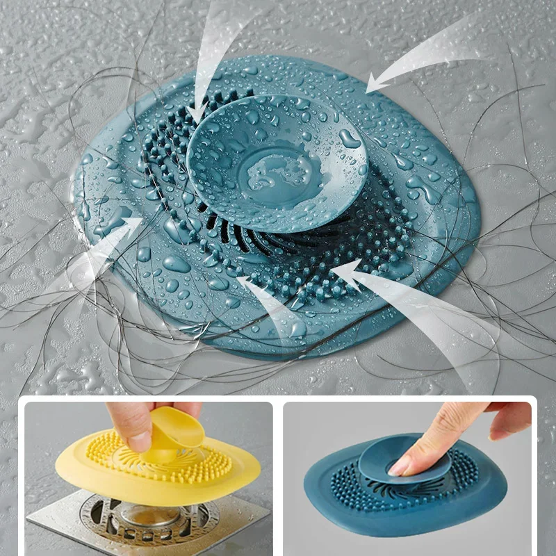 Kitchen Sink Plug Shower Filter Drain Cover Stopper Sink Strainer Drainer Floor Drain Hair Catcher Bathroom Accessorie
Kitchen Sink Plug Shower Filter Drain Cover Stopper Sink Strainer Drainer Floor Drain Hair Catcher Bathroom Accessorie