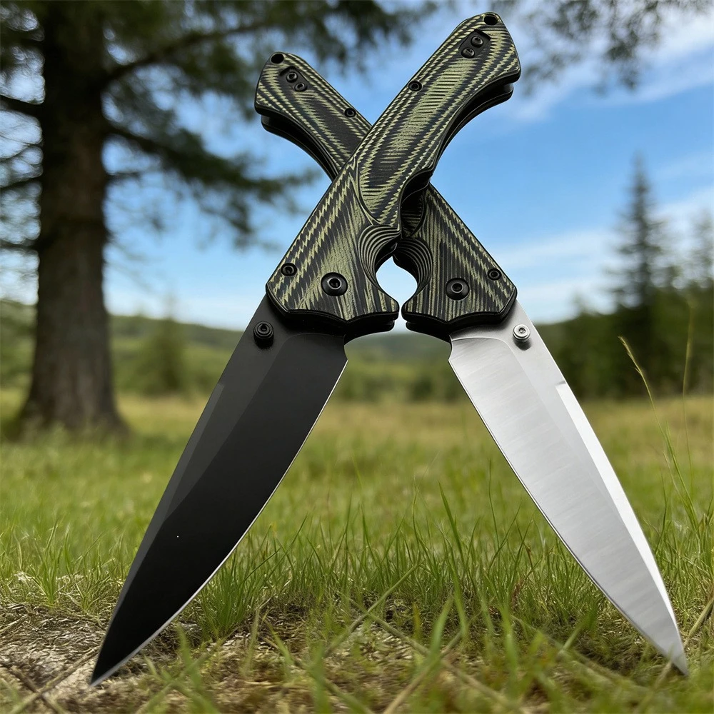 Высококачественный складной карманный нож BM 615BK-1401 с острым лезвием, рукоятью G10, для выживания, кемпинга, походов, охоты, EDC-инструмент
Высококачественный складной карманный нож BM 615BK-1401 с острым лезвием, рукоятью G10, для выживания, кемпинга, походов, охоты, EDC-инструмент