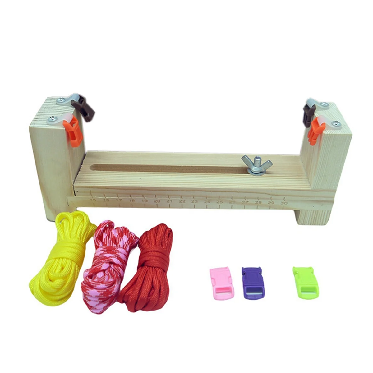 AT42 Diy Tool Bracelet Woven Workbench Length Adjustable Manual Wooden Paracord Jigs Set Rope Weaving Maker Platform,D
AT42 Diy Tool Bracelet Woven Workbench Length Adjustable Manual Wooden Paracord Jigs Set Rope Weaving Maker Platform,D