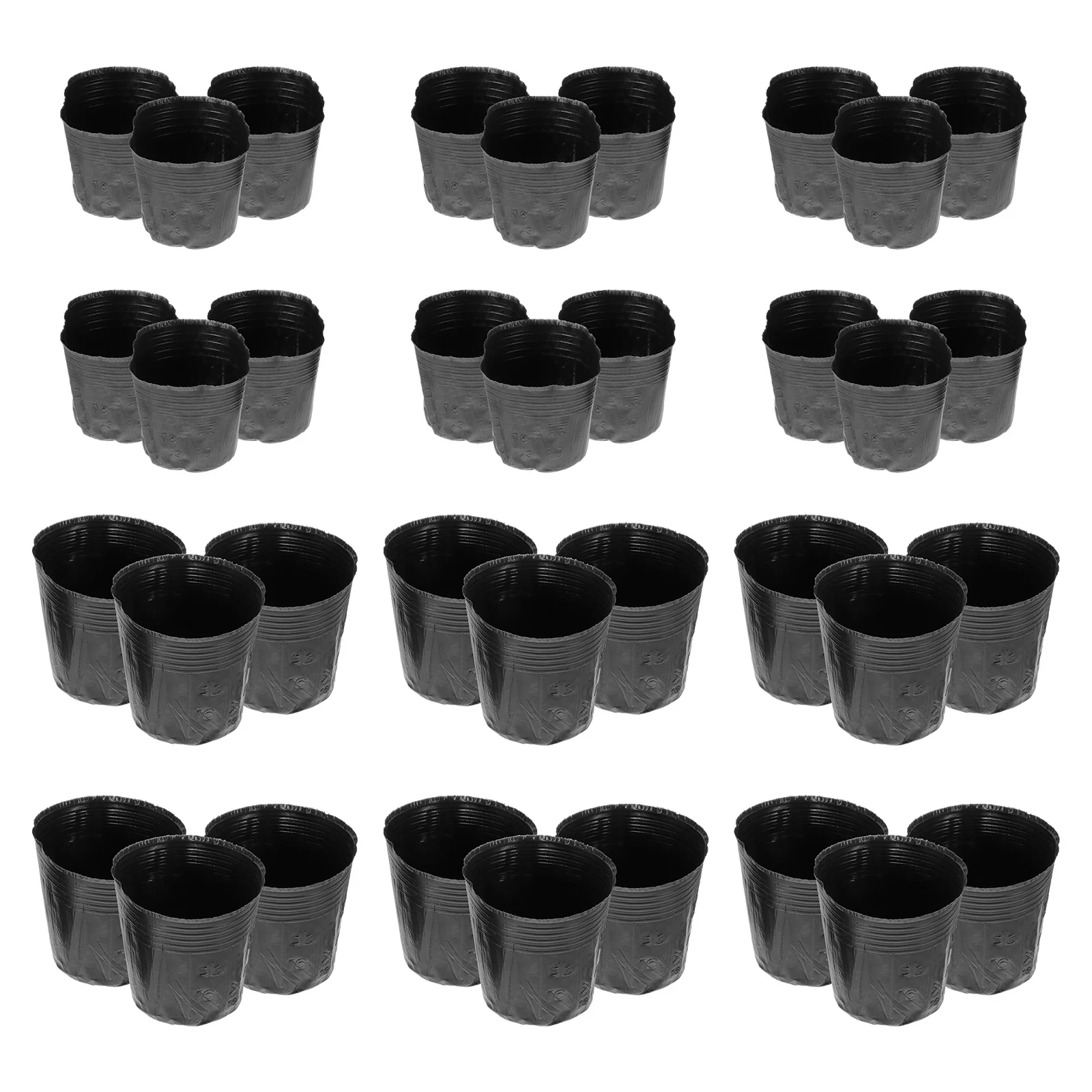 400Pcs Plant Nursery Pots Plastic Disposable Flower Containers Thickened Flowerpots Outdoor Gardening Starter Cups Orange
400Pcs Plant Nursery Pots Plastic Disposable Flower Containers Thickened Flowerpots Outdoor Gardening Starter Cups Orange