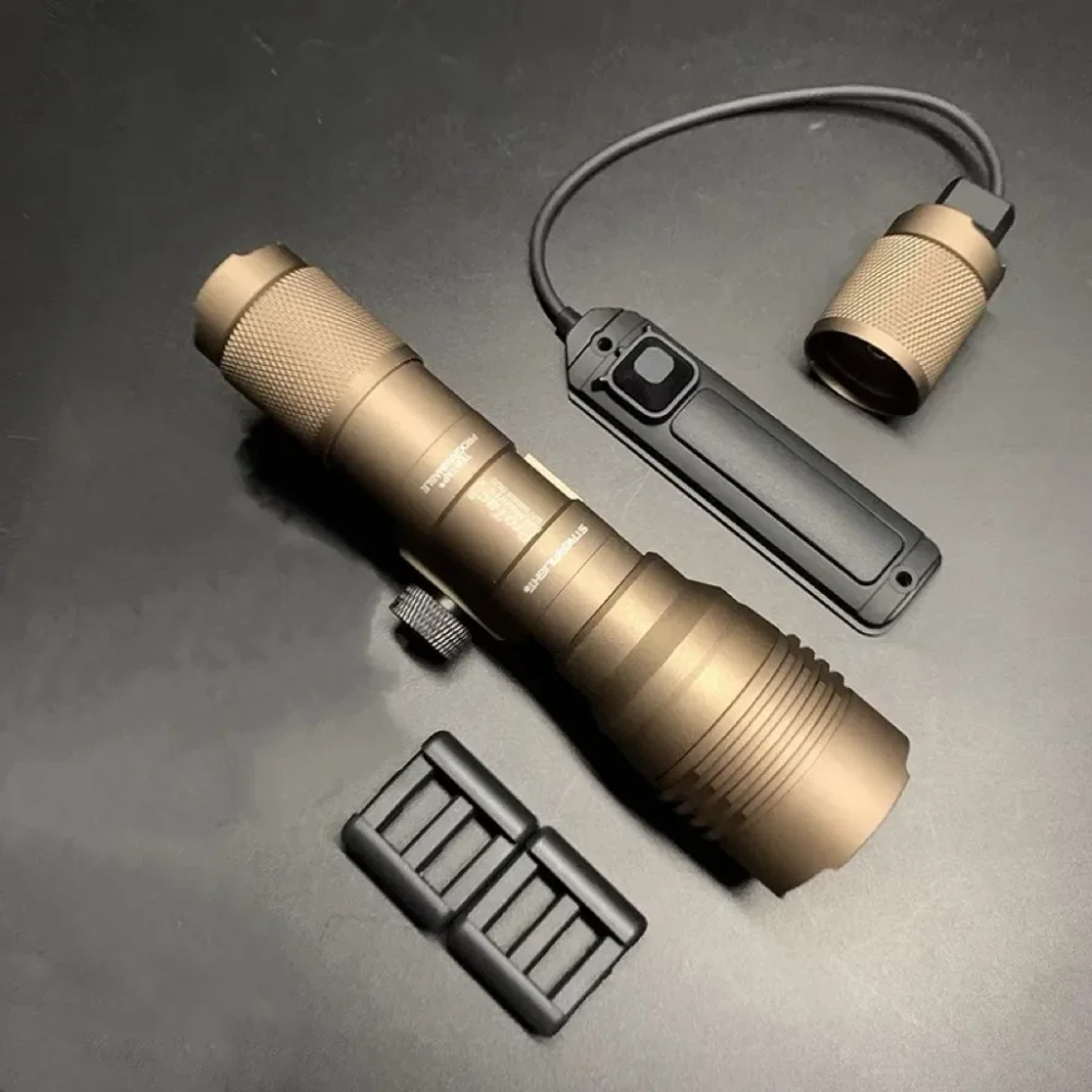 M300 Tactical LED Flashlight 1000LM Scout Light Strobe Hunting Gun Light Fit MIL-SDT-1913 Rail with Switch for Outdoor Hunting
M300 Tactical LED Flashlight 1000LM Scout Light Strobe Hunting Gun Light Fit MIL-SDT-1913 Rail with Switch for Outdoor Hunting