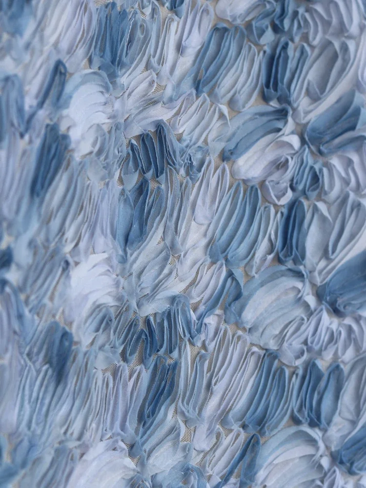 Шифоновая ткань Дизайнерская трехмерная текстура Одежда Дизайнерская одежда Швейные ткани для ткани «сделай сам» по метрам 
Шифоновая ткань Дизайнерская трехмерная текстура Одежда Дизайнерская одежда Швейные ткани для ткани «сделай сам» по метрам