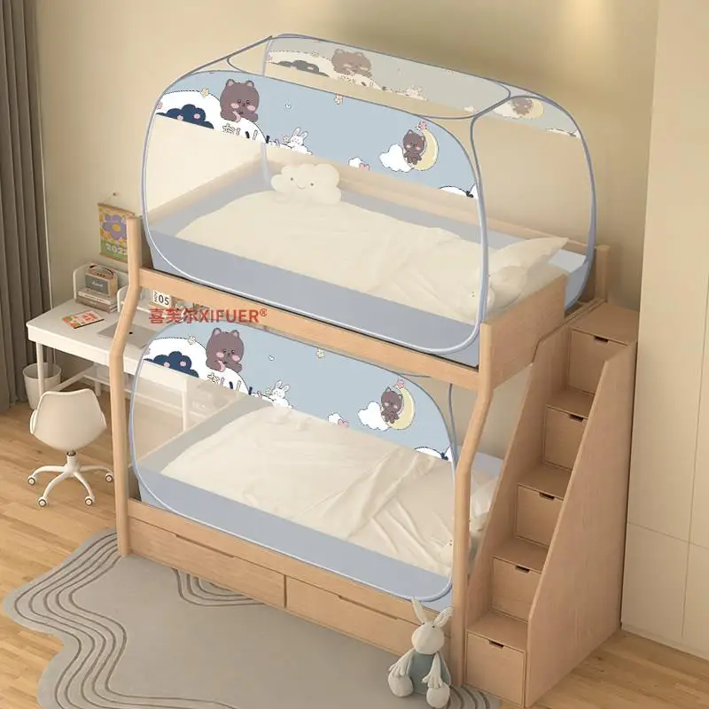 Mongolian Tent Mosquito Net Student Dormitory Single Bed No Installation Upper And Lower Bunk Bed Universal 90190 Sub-Mother ...
Mongolian Tent Mosquito Net Student Dormitory Single Bed No Installation Upper And Lower Bunk Bed Universal 90190 Sub-Mother ...