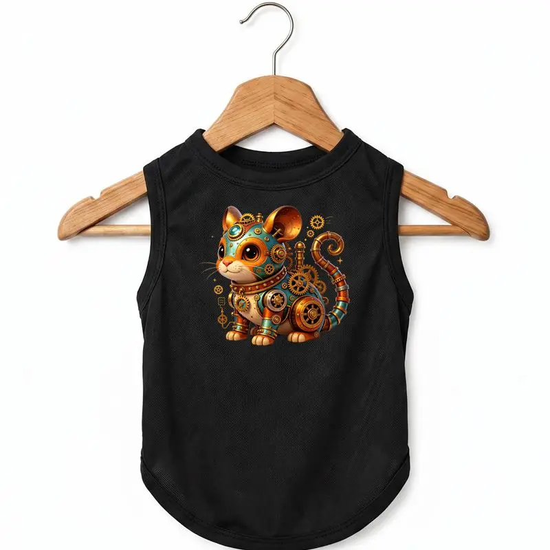 Summer Dog Vest Breathable Quick Dry Pet T-shirt Steampunk Cat Small Dogs
Summer Dog Vest Breathable Quick Dry Pet T-shirt Steampunk Cat Small Dogs