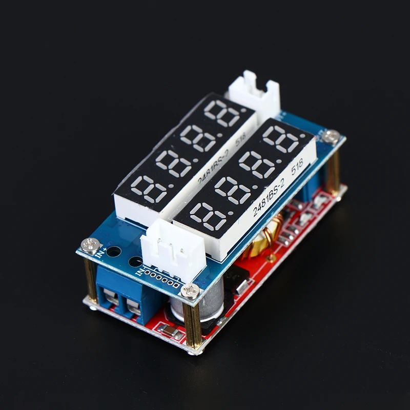 2 In 1 Power Supply Module With Voltmeter Ammeter CC/CV Step-Down Charge Charging Module 5A Adjustable Power LED Driver Board