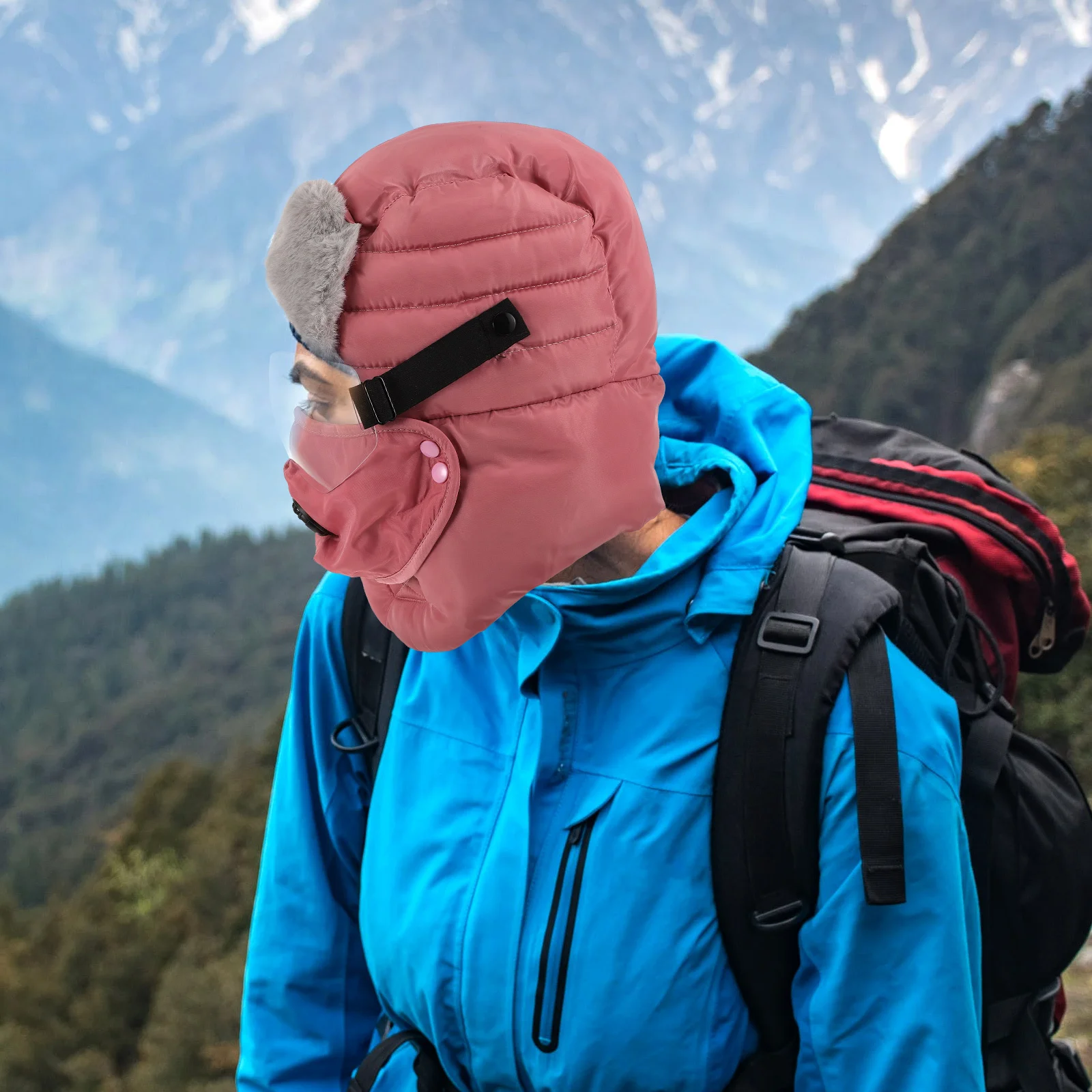 Winter Cycling Warm Hat Full Face Neck Cover Goggles Thickened Windproof Outdoor Sports Protector Hat with Goggles
Winter Cycling Warm Hat Full Face Neck Cover Goggles Thickened Windproof Outdoor Sports Protector Hat with Goggles