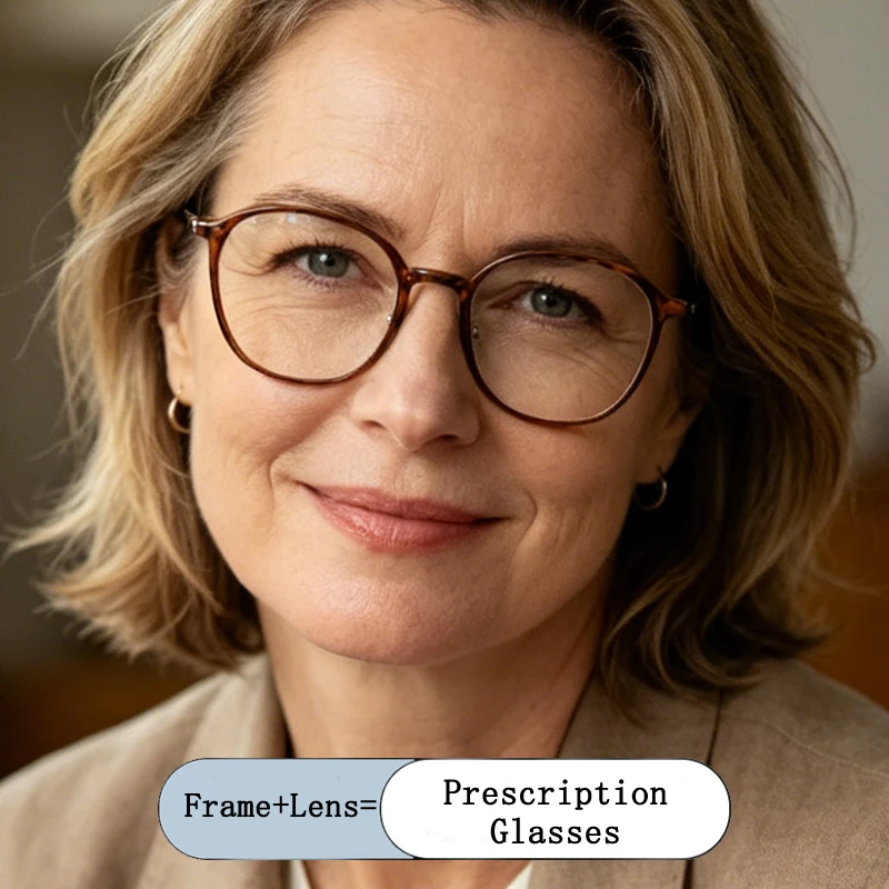 Vintage Amber Round Eyeglasses Frame Ultra Light Thin Metal Temple Anti Blue Light Prescription Photochromic Glasses Men Women
Vintage Amber Round Eyeglasses Frame Ultra Light Thin Metal Temple Anti Blue Light Prescription Photochromic Glasses Men Women