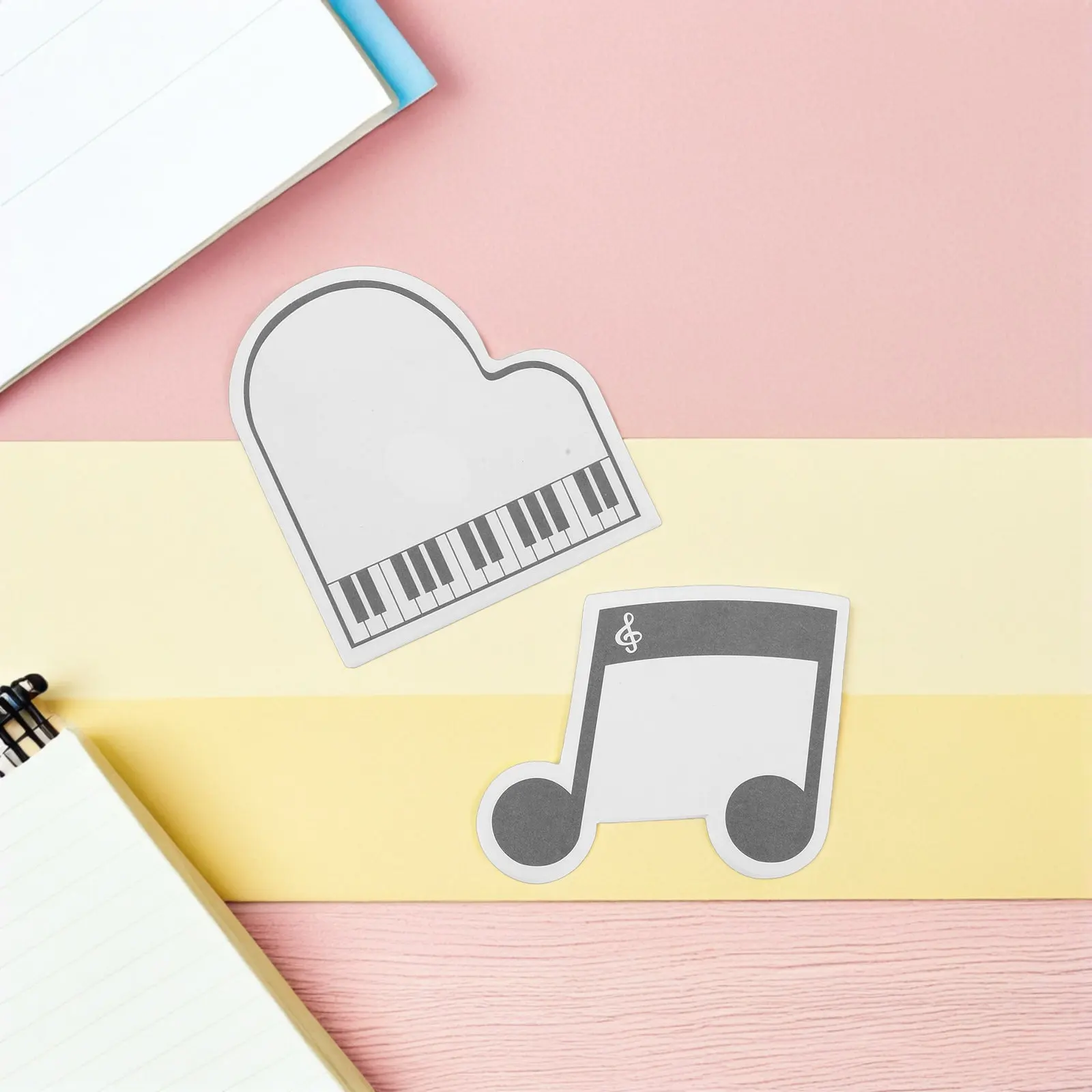 4Pcs Piano Note Self-Stick Notepads Music Themed Tearable Adhesive Stick Notes Music Teacher Gifts Classroom Supplies Concert
4Pcs Piano Note Self-Stick Notepads Music Themed Tearable Adhesive Stick Notes Music Teacher Gifts Classroom Supplies Concert