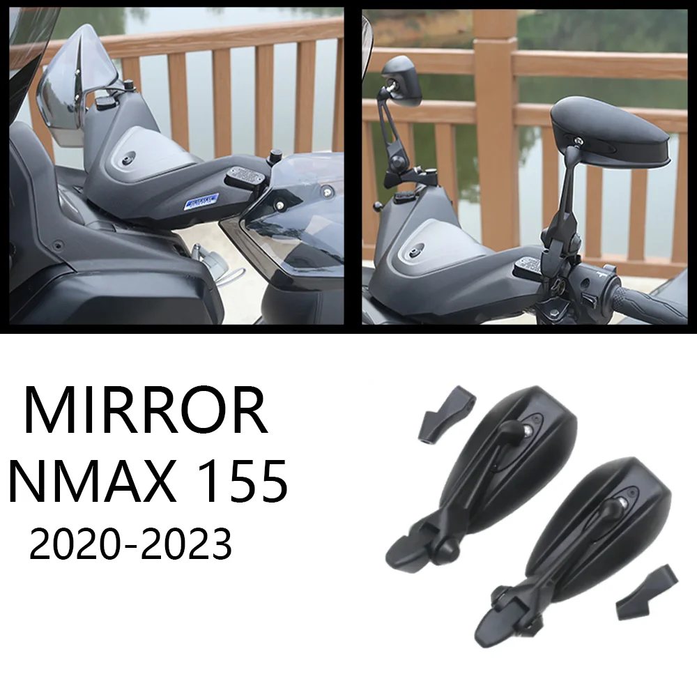 NMAX155 Accessories Motorcycle Rearview Mirror For Yamaha NMAX155 Handlebar Blue Reflector Reversing Mirrors 2020-2023
NMAX155 Accessories Motorcycle Rearview Mirror For Yamaha NMAX155 Handlebar Blue Reflector Reversing Mirrors 2020-2023