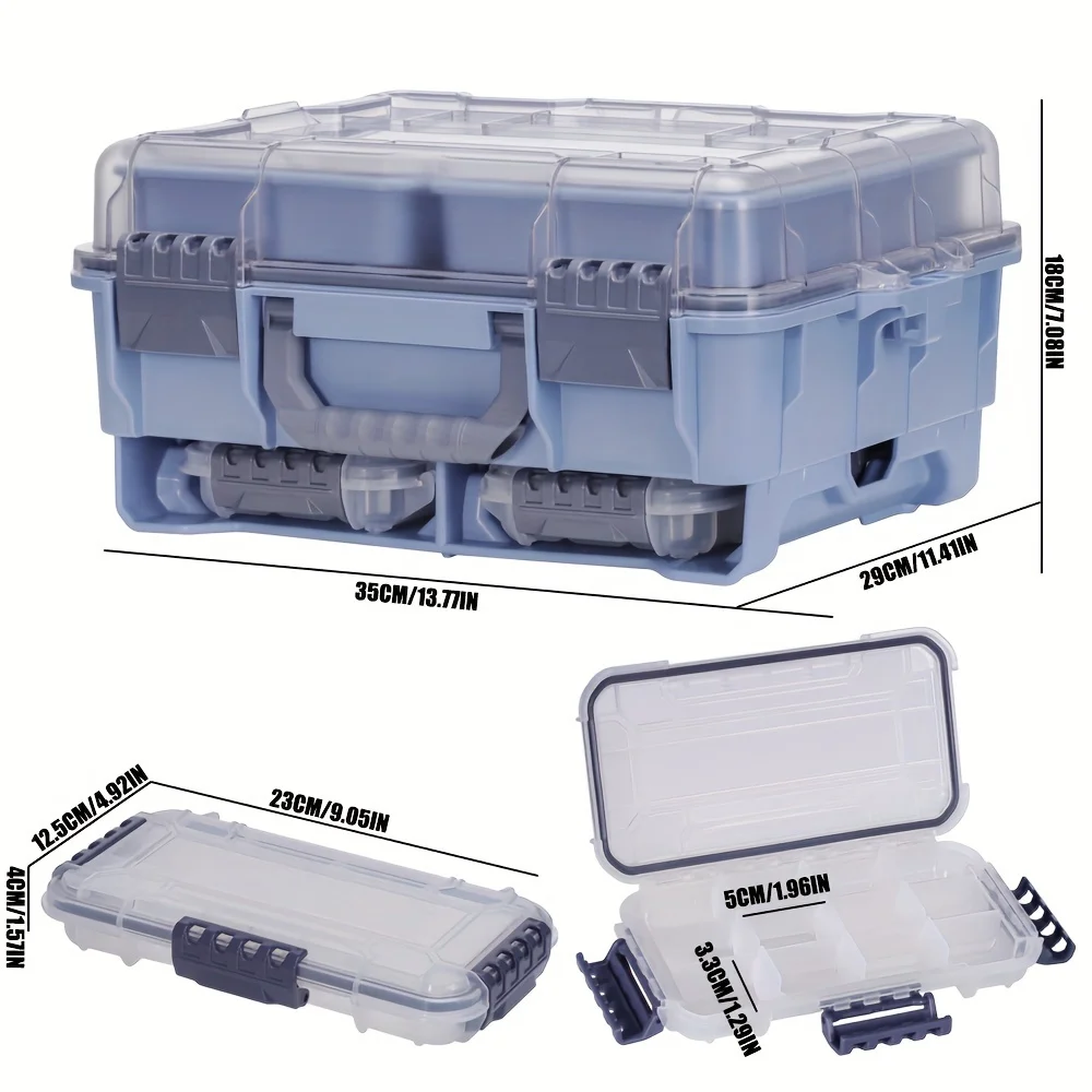 Seaknight Hard Fishing Storage BOX Thickened Large Space Box Pink/Blue/Green Multifunctional Storage Box Three Layer Fishing Box
Seaknight Hard Fishing Storage BOX Thickened Large Space Box Pink/Blue/Green Multifunctional Storage Box Three Layer Fishing Box